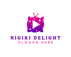 Starry Night Media Player logo design