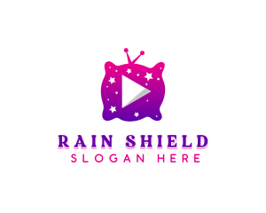 Starry Night Media Player logo design