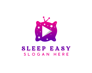 Starry Night Media Player logo design