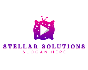 Starry Night Media Player logo design