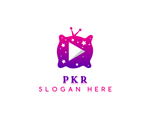 Starry Night Media Player logo design