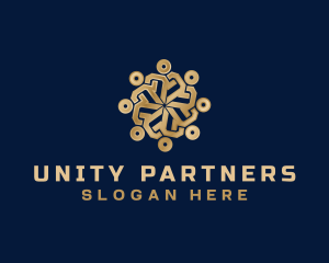 Cooperation - Community Worker Foundation logo design