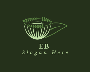 Coffee - Organic Green Tea Cup logo design