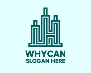 Modern City Structure logo design