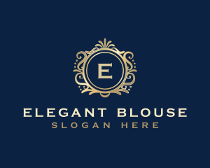 Elegant Deluxe Luxury logo design