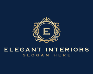 Elegant Deluxe Luxury logo design