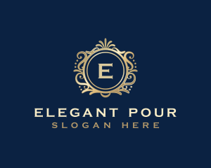 Elegant Deluxe Luxury logo design