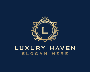 Elegant Deluxe Luxury logo design