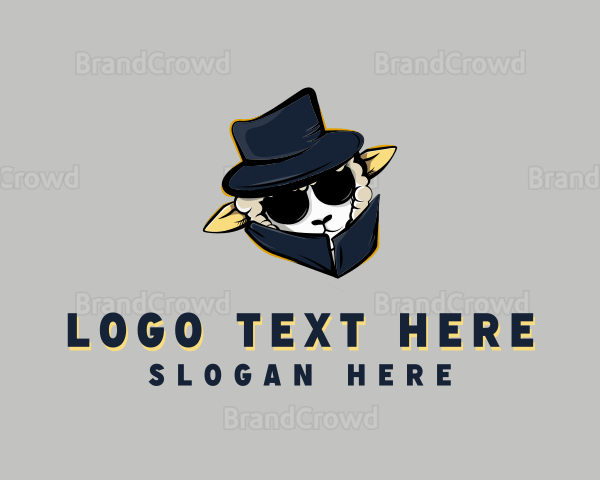 Secret Agent Sheep Logo