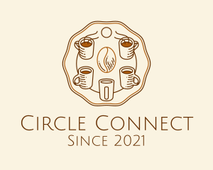 Circle - Coffee Cup Circle logo design