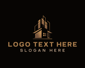 Skyscraper - Real Estate Property Developer logo design