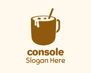 Iced Coffee Mug Logo