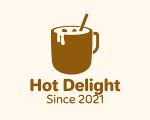 Iced Coffee Mug logo design