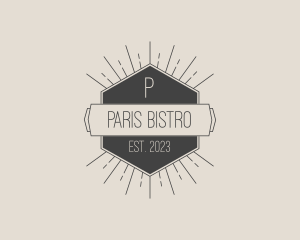 Retro Sunray Bistro logo design