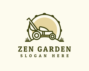 Lawn Mower Maintenance logo design