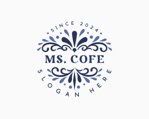 Creative Floral Ornament logo design