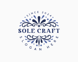 Creative Floral Ornament logo design