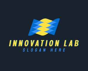 Laboratory - Science Laboratory Waves logo design