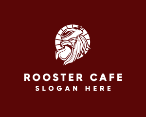 Rooster Cock Animal logo design