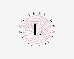 Letter - Natural Wood Cosmetics logo design