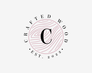 Natural Wood Cosmetics  logo design