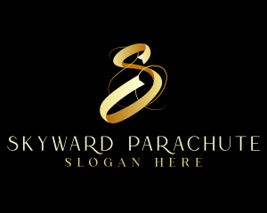 Luxury Elegant Ribbon logo design