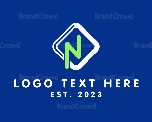 Marketing Consultant Letter N Logo