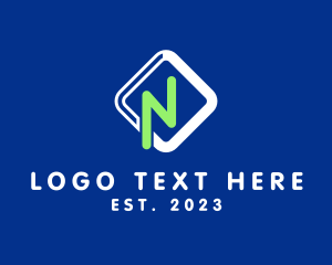Electronics - Marketing Consultant Letter N logo design