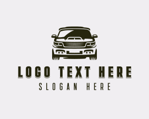 Pick Up Truck - Pick-Up Vehicle Automotive logo design