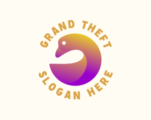 Startup - Duck Bird Animal logo design