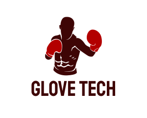 Professional Boxer Athlete logo design