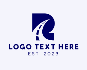 Repair - Driving School Letter R logo design