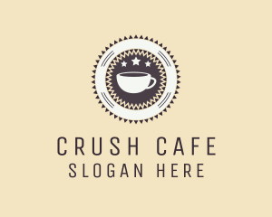 Coffee Badge Cafe logo design