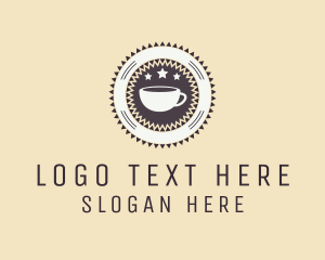 Coffee Shop - Coffee Badge Cafe logo design