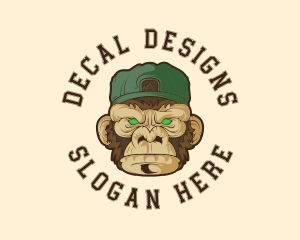 Urban Monkey Ape logo design