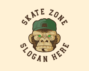 Urban Monkey Ape logo design