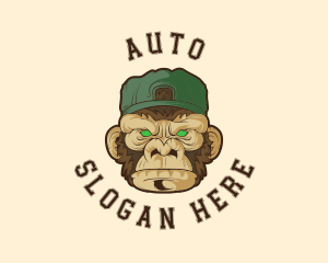 Urban Monkey Ape logo design