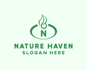 Natural Leaf Wellness logo design