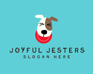 Play - Frisbee Dog Play logo design