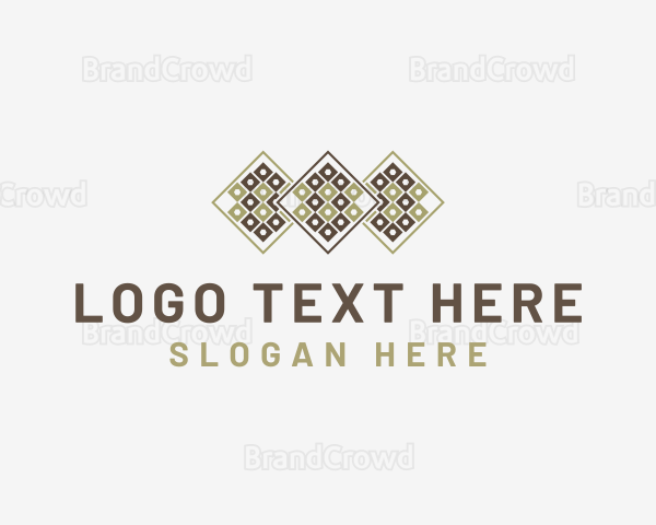 Floor Tile Design Logo