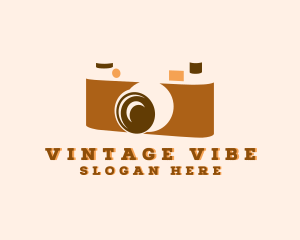 Analog - Retro Analog Camera logo design