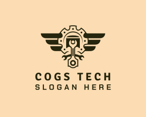 Mechanic Cog Tools  logo design