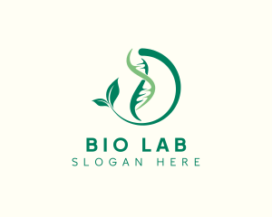 Biology - DNA Leaf Science logo design