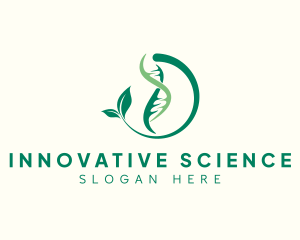 DNA Leaf Science logo design