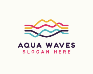 Waves - Creative Lip Waves logo design