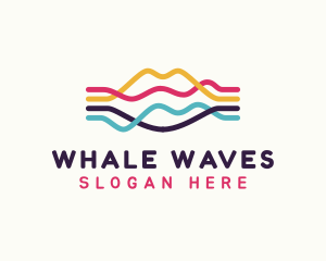 Creative Lip Waves logo design