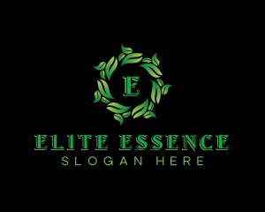 Environmental - Wreath Eco Leaves logo design