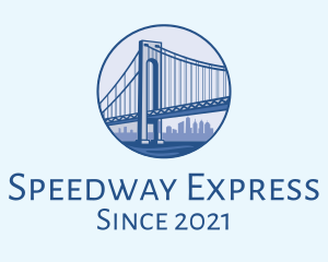 Expressway - New York Bridge logo design