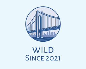 New York Bridge logo design