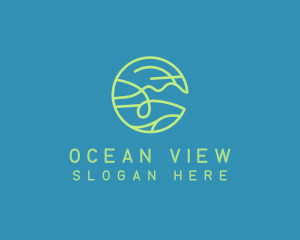 Ocean Summer Sea logo design